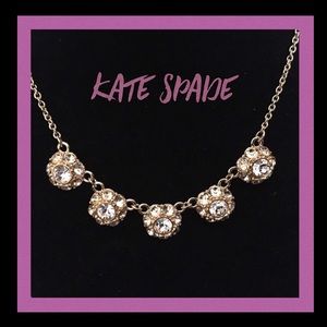 ❤️NWT❤️KATE SPADE NEW YORK CRYSTAL ROW NECKLACE